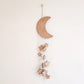 Wandhanger houten maan en sterren