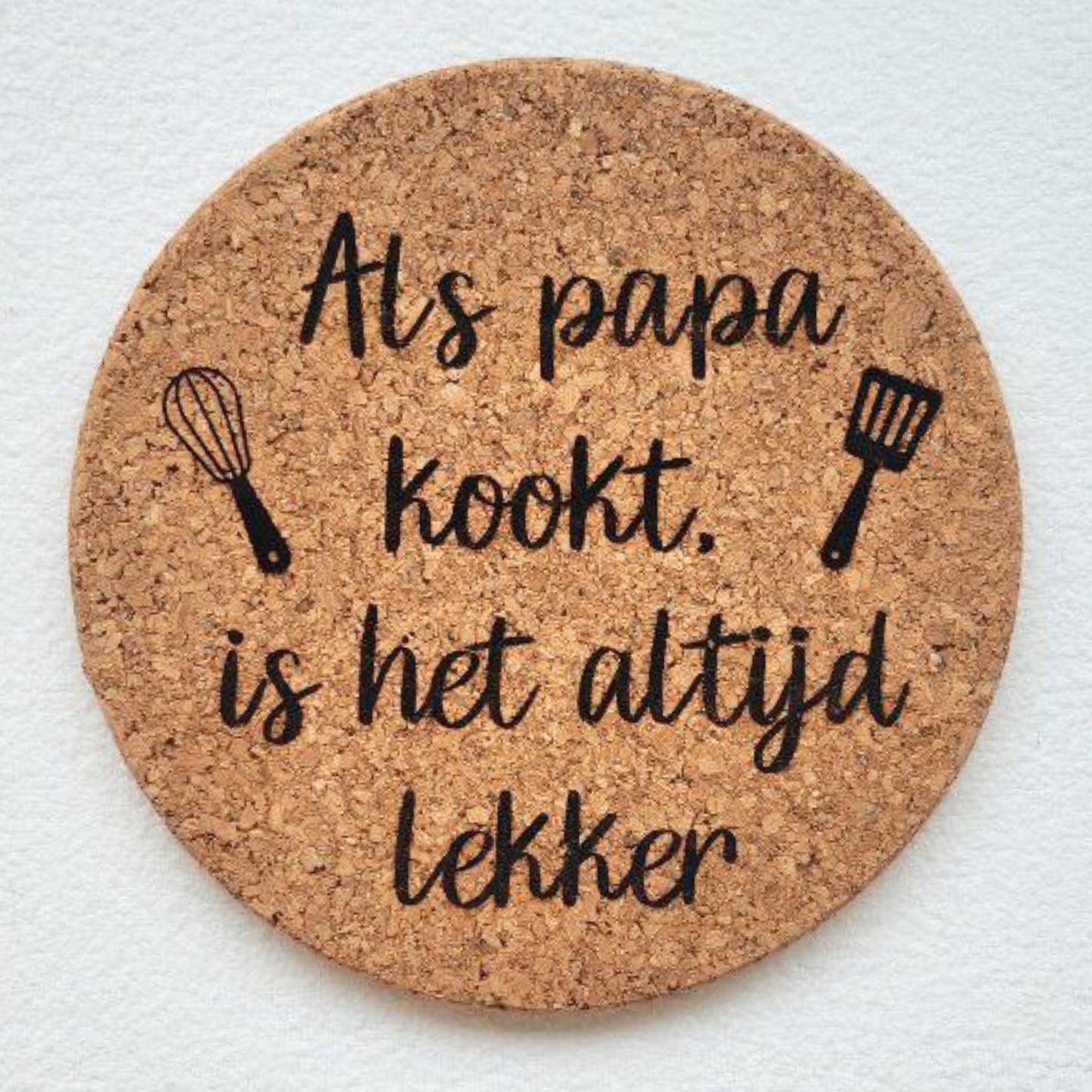 Panonderzetter - Als papa kookt, is het altijd lekker